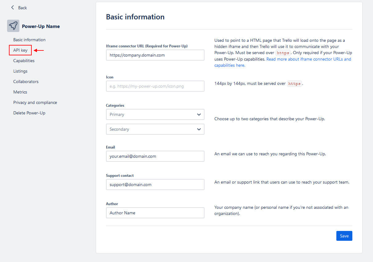 Trello API Key