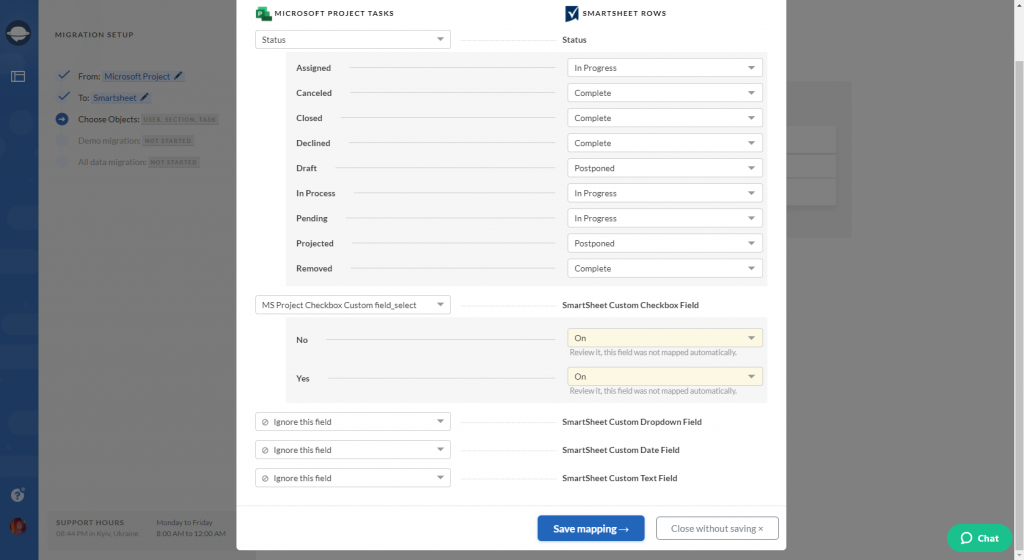 How You Export Data From Microsoft Project Smoothly Projects & Tasks ...