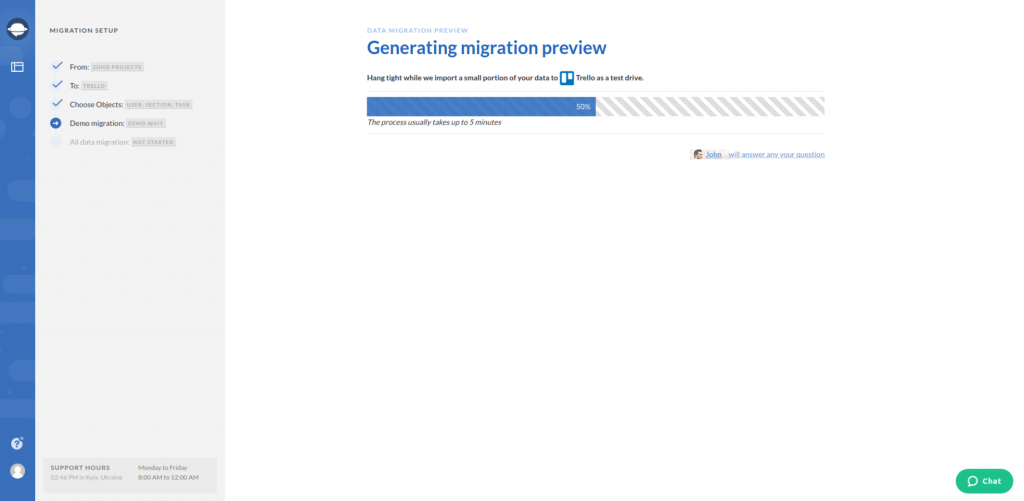 Zoho Projects Export Generating Demo Zoho Projects Export Generating Demo