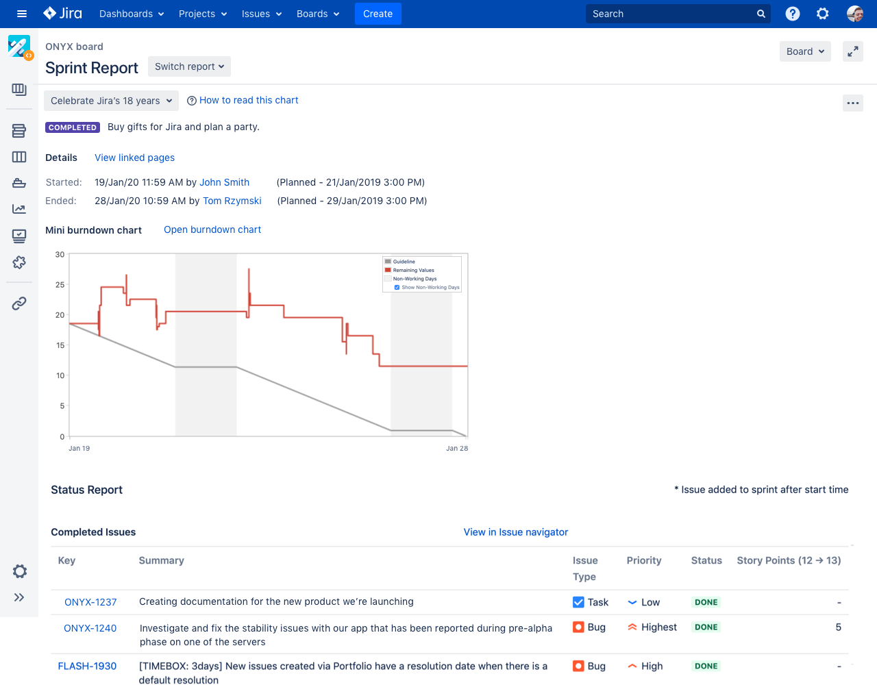 Jira Software Reporting Jira Reports