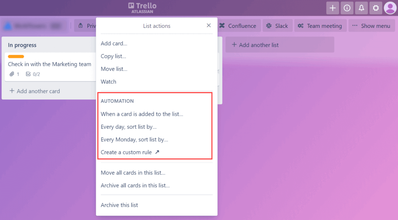 Trello Butler