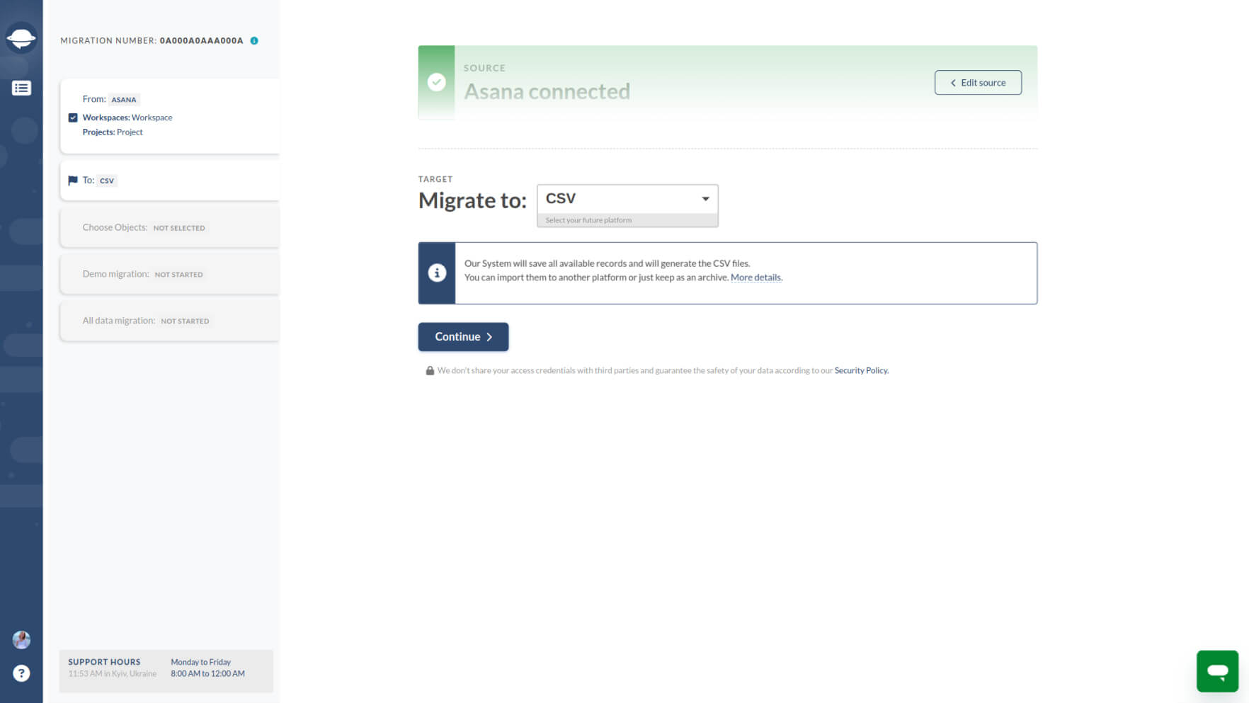 CSV Data Import